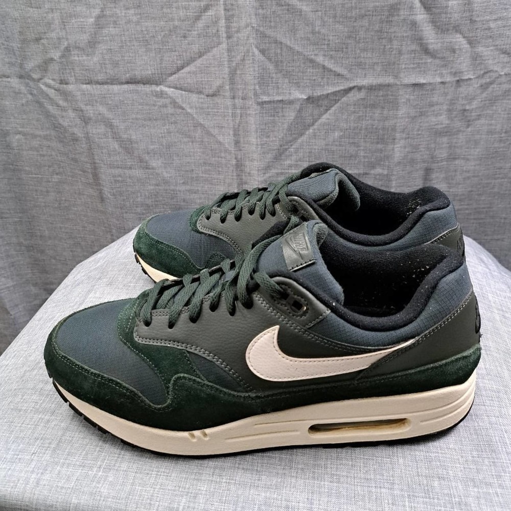 %Nike Air Max 1 Outdoor Green Sail Size 12 Men AH8145-303 / A - 11
